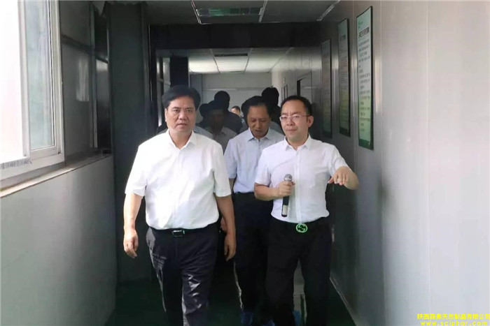 陜西省副省長張道宏調(diào)研省級追趕超越項目—森弗大健康產(chǎn)業(yè)園項目推進情況